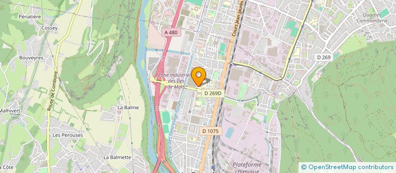 localisation de l'entreprise MONSIEUR OMAR SEDIQI  LE PONT-DE-CLAIX