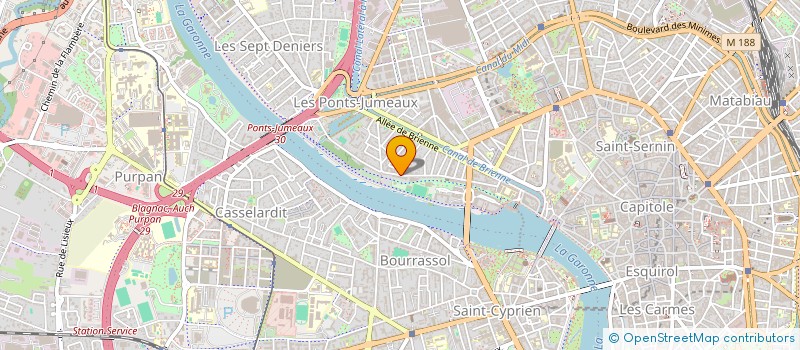 localisation de l'entreprise MONSIEUR OMAR SELKIM à TOULOUSE
