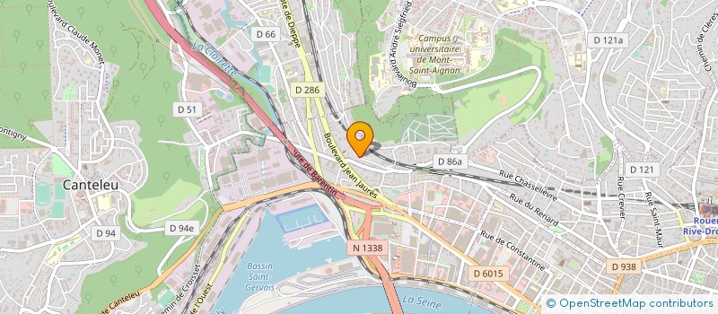 localisation de l'entreprise MONSIEUR OMAR SELLEM  ROUEN