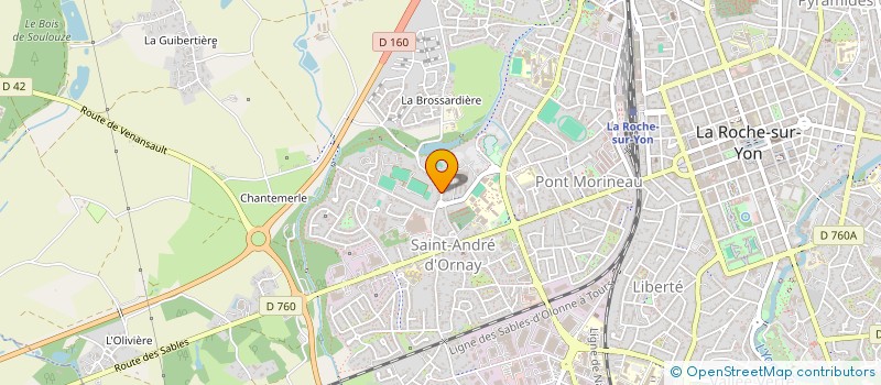 localisation de l'entreprise MONSIEUR OMAR SHINWARI à LA ROCHE-SUR-YON
