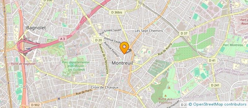 localisation de l'entreprise MONSIEUR OMAR SOFIANE BALHOUS à MONTREUIL