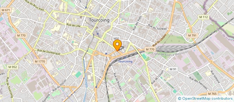 localisation de l'entreprise MONSIEUR OMAR SOUSSI  HUSSIGNY-GODBRANGE