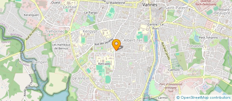 localisation de l'entreprise MONSIEUR OMAR SRAIDI à VANNES