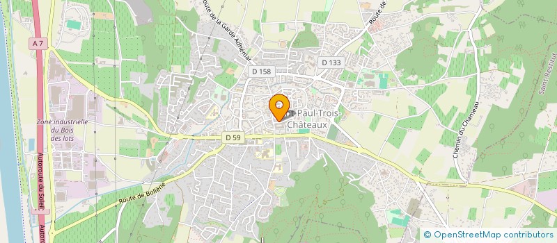 localisation de l'entreprise MONSIEUR OMAR TADRY  SAINT-PAUL-TROIS-CHATEAUX