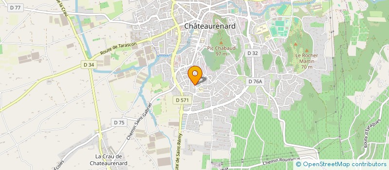 localisation de l'entreprise MONSIEUR OMAR TALLA EZ-ZAYANY  CHATEAURENARD