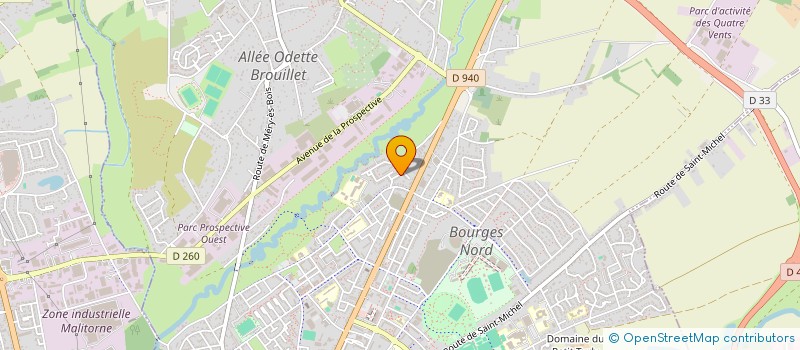 localisation de l'entreprise MONSIEUR OMAR TICHICHT  BOURGES