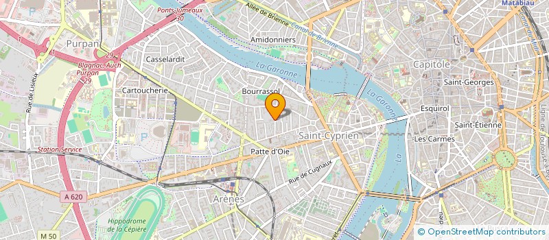 localisation de l'entreprise MONSIEUR OMAR TOUIL  TOULOUSE