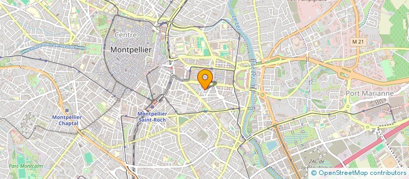 localisation de l'entreprise MONSIEUR OMAR TOUJJAR à MONTPELLIER