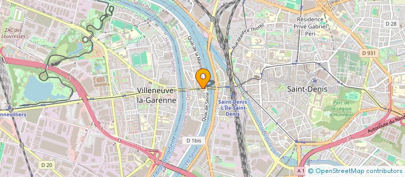 localisation de l'entreprise MONSIEUR OMAR TRABELSI  L'ILE-SAINT-DENIS