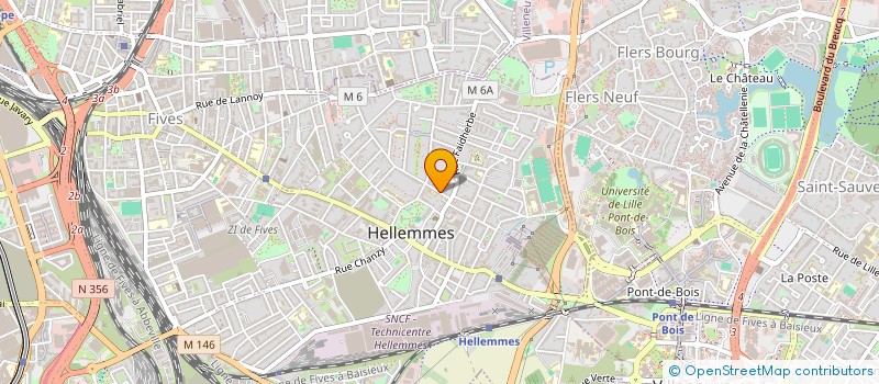 localisation de l'entreprise MONSIEUR OMAR TRAORE à LILLE