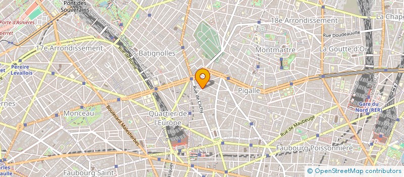 localisation de l'entreprise MONSIEUR OMAR VICTOR DIOP  PARIS