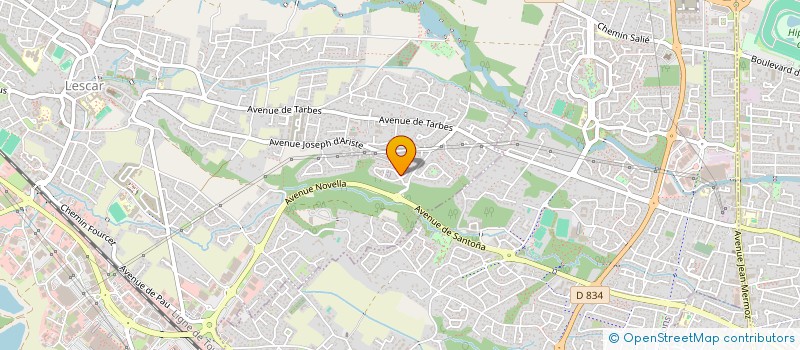 localisation de l'entreprise MONSIEUR OMAR YESSARI  LESCAR