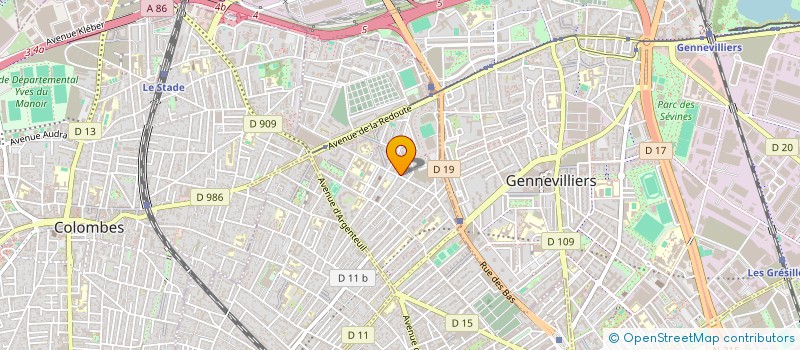 localisation de l'entreprise MONSIEUR OMAR ZAHER SAIDI à ASNIERES-SUR-SEINE
