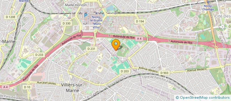 localisation de l'entreprise MONSIEUR OMAR ZAHIM à NOISY-LE-GRAND
