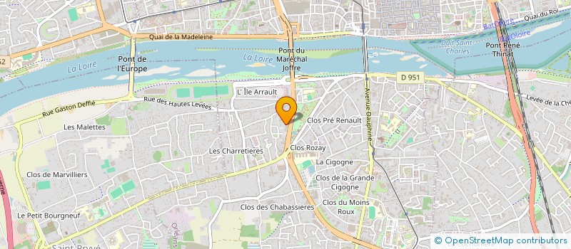 localisation de l'entreprise MONSIEUR OMAR ZAITER à ORLEANS