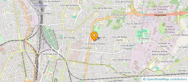 localisation de l'entreprise MONSIEUR OMAR ZEGHOUANI  ORLEANS