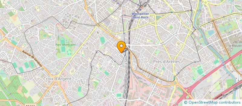localisation de l'entreprise MONSIEUR OMAR ZERIOUH à MONTPELLIER