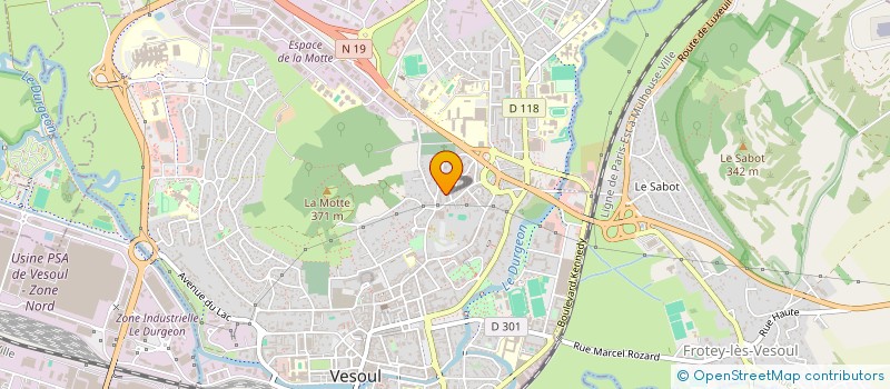 localisation de l'entreprise MONSIEUR OMAR ZIAD  VESOUL