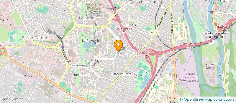 localisation de l'entreprise MONSIEUR OMARR BOURAHLA à TOULOUSE