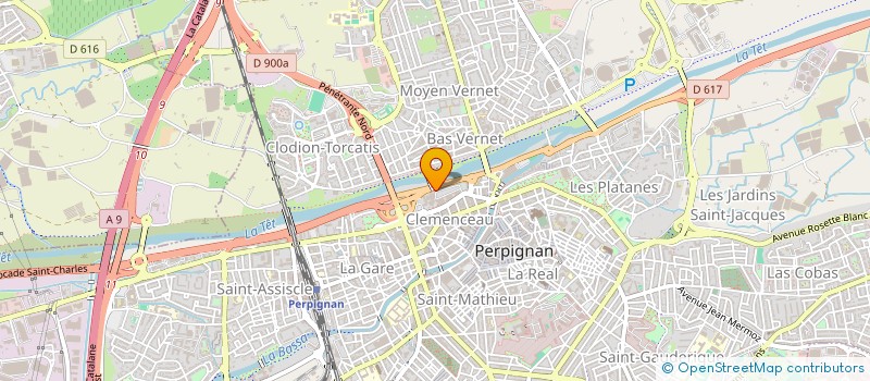 localisation de l'entreprise MONSIEUR OMED NASIRI  PERPIGNAN