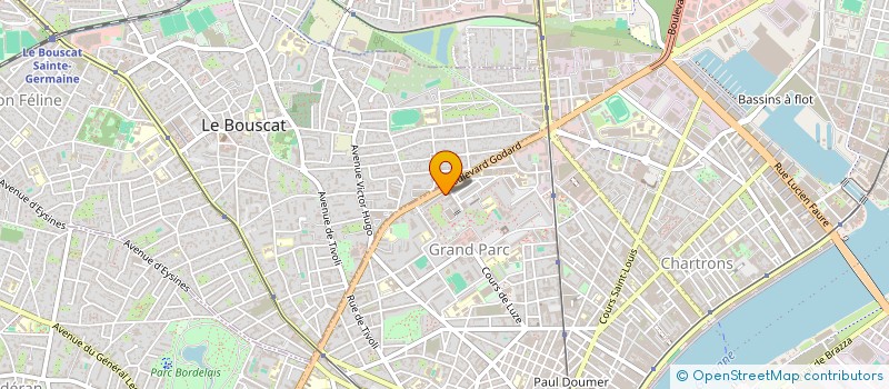 localisation de l'entreprise MONSIEUR OMER ABDELGADER HAJALI  BORDEAUX