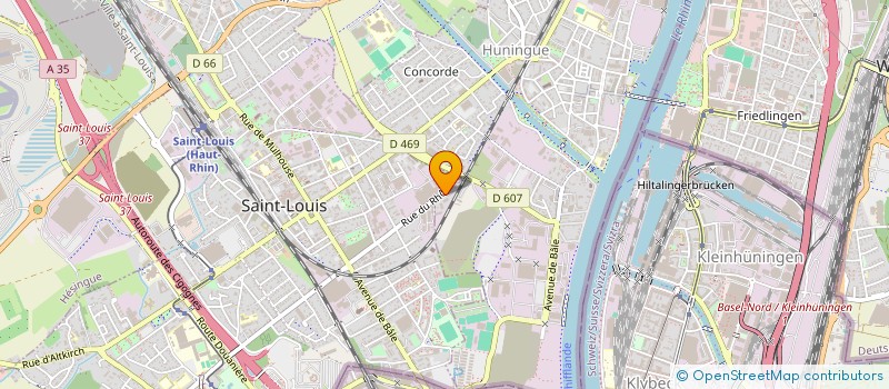 localisation de l'entreprise MONSIEUR OMER ABDOULBAGI NURREN  SAINT-LOUIS