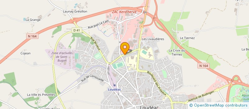 localisation de l'entreprise MONSIEUR OMER ACAR à LOUDEAC