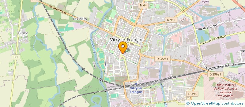 localisation de l'entreprise MONSIEUR OMER AKDOGAN  VITRY-LE-FRANCOIS