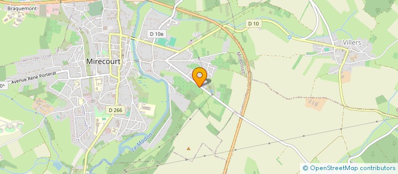 localisation de l'entreprise MONSIEUR OMER AKSU  MIRECOURT