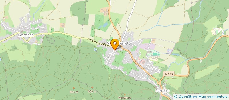 localisation de l'entreprise MONSIEUR OMER ALANDAG  VIEUX-FERRETTE