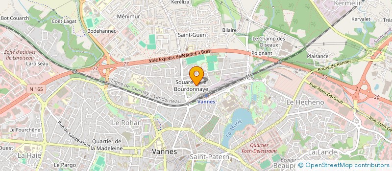 localisation de l'entreprise MONSIEUR OMER ALBAYRAK à VANNES