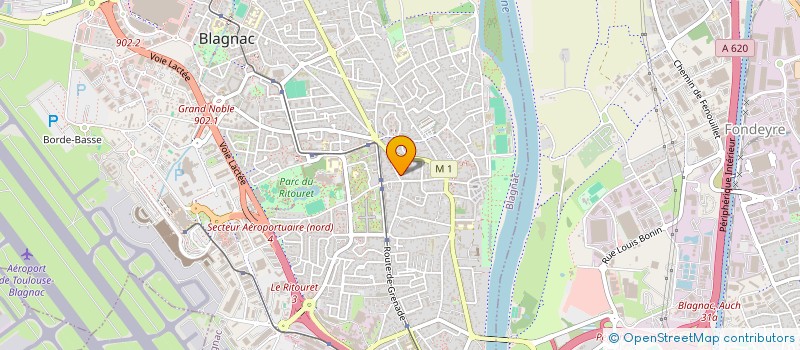 localisation de l'entreprise MONSIEUR OMER ALCAZAR à BLAGNAC