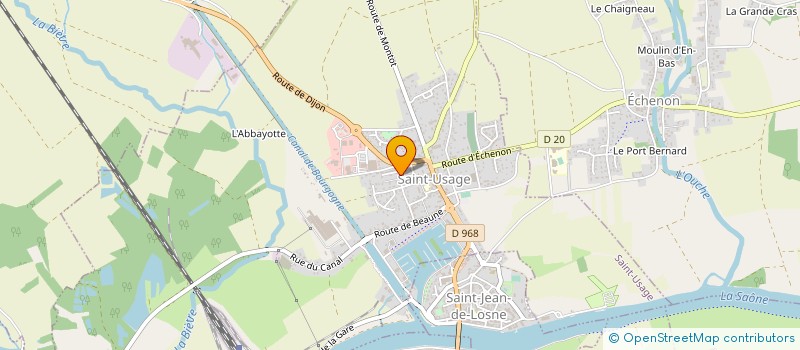 localisation de l'entreprise MONSIEUR OMER ALTAY  SAINT-USAGE