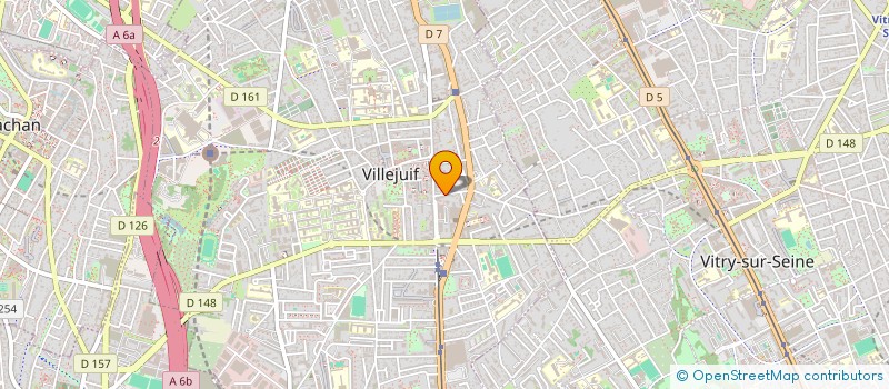 localisation de l'entreprise MONSIEUR OMER ARIN  VILLEJUIF