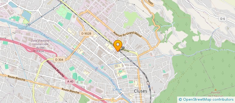 localisation de l'entreprise MONSIEUR OMER AYDOGDU  CLUSES