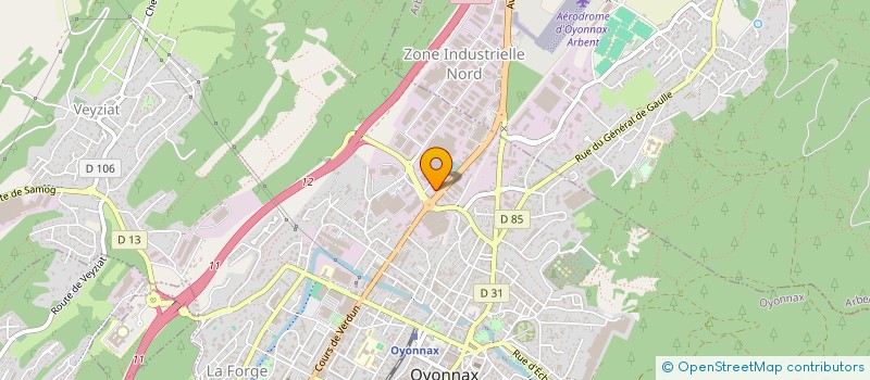 localisation de l'entreprise MONSIEUR OMER BEDIR à OYONNAX