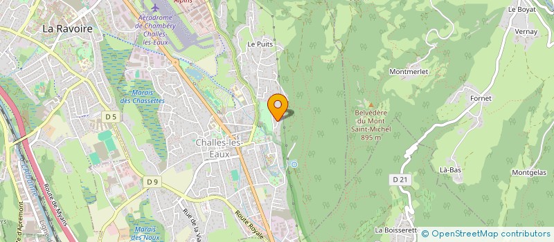 localisation de l'entreprise MONSIEUR OMER BEKCI  CHALLES-LES-EAUX