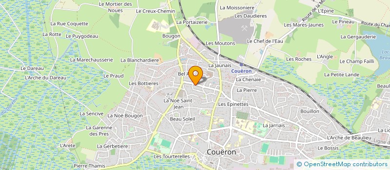 localisation de l'entreprise MONSIEUR OMER BURUK à COUERON