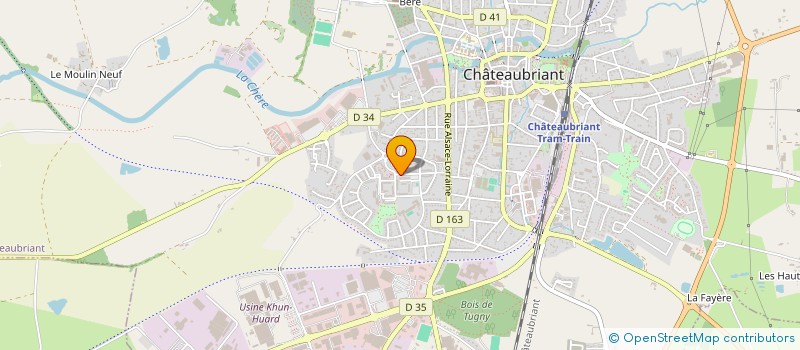 localisation de l'entreprise MONSIEUR OMER DOGAN à CHATEAUBRIANT