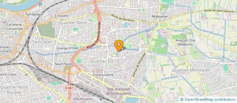 localisation de l'entreprise MONSIEUR OMER HALAT  AVIGNON