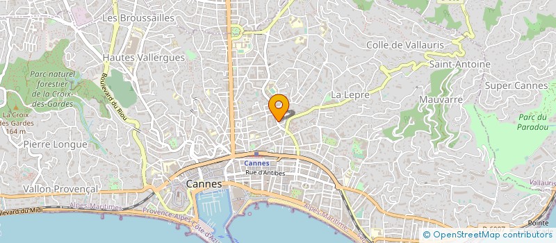 localisation de l'entreprise MONSIEUR OMER HIZIROGLU à CANNES