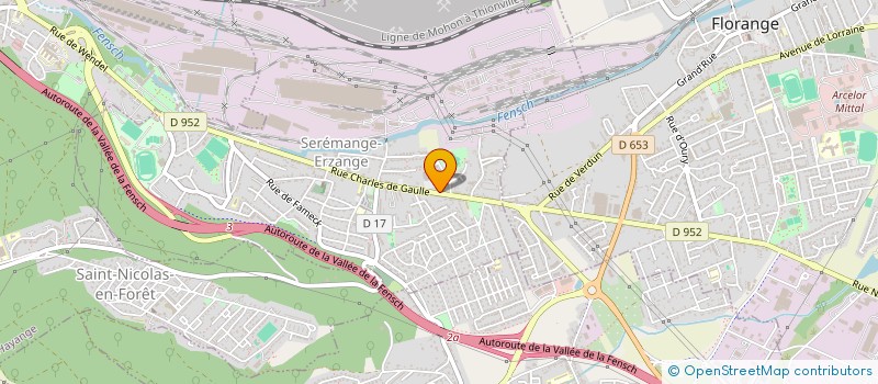 localisation de l'entreprise MONSIEUR OMER KARABULUT  SEREMANGE-ERZANGE