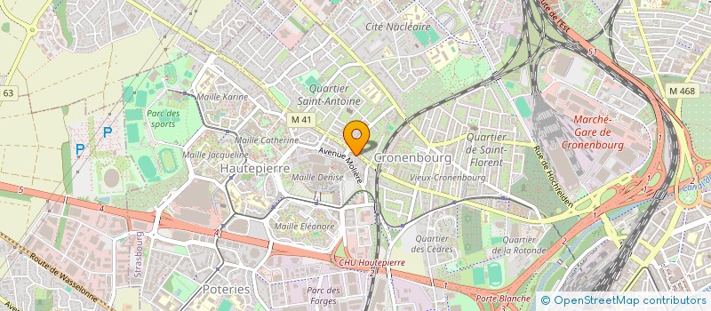 localisation de l'entreprise MONSIEUR OMER KARASU à STRASBOURG