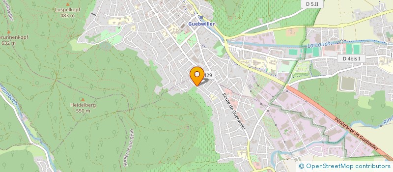 localisation de l'entreprise MONSIEUR OMER KAYA  SOULTZ-HAUT-RHIN