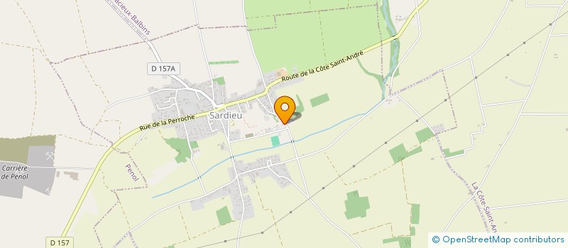 localisation de l'entreprise MONSIEUR OMER KILINC  SARDIEU