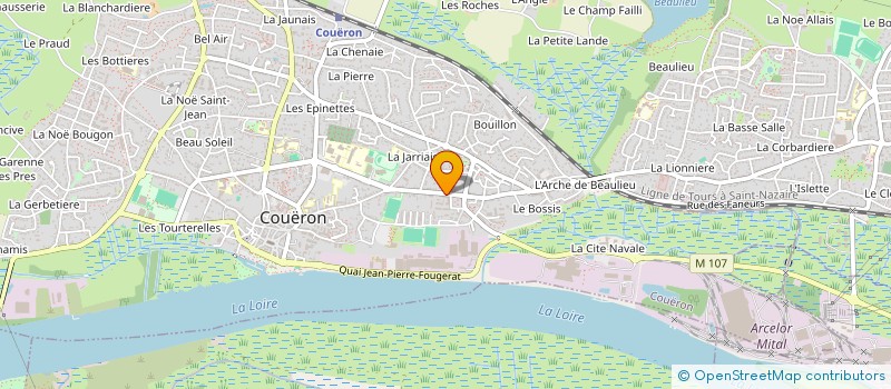 localisation de l'entreprise MONSIEUR OMER KOC  COUERON