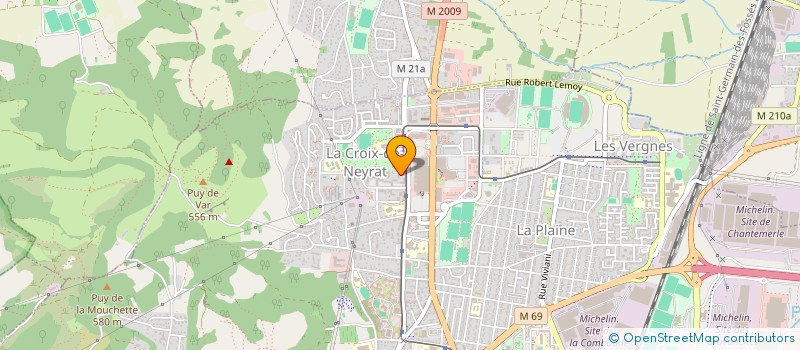 localisation de l'entreprise MONSIEUR OMER KOCAKAYA  CLERMONT-FERRAND