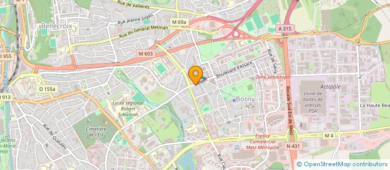localisation de l'entreprise MONSIEUR OMER KOKEN à METZ
