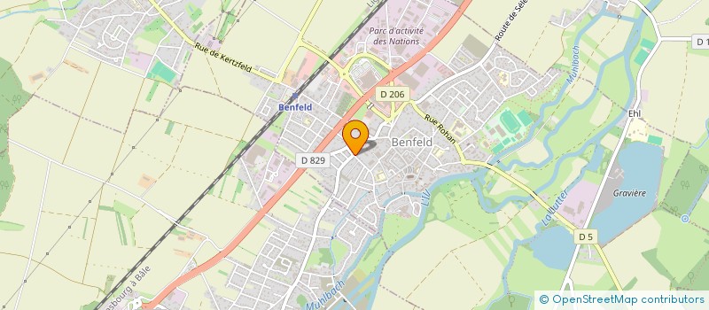 localisation de l'entreprise MONSIEUR OMER KUCUKBASMACI à BENFELD