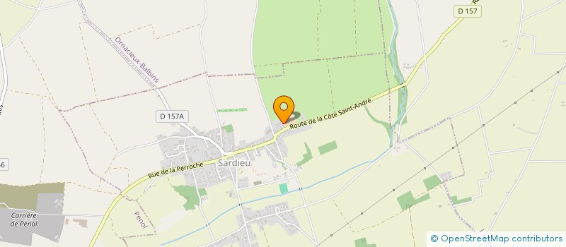 localisation de l'entreprise MONSIEUR OMER KULA  SARDIEU